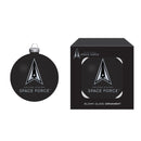 Blown Glass Ornament, Space Force,3ot5065bgo