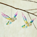 Hummingbird Acrylic Hanging Decor,  5"