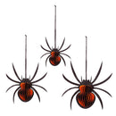 Foldable Paper Spider Hanging Décor Set
