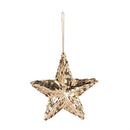 Season to Sparkle Ornament Metallic Christmas Icon, Asst of 2