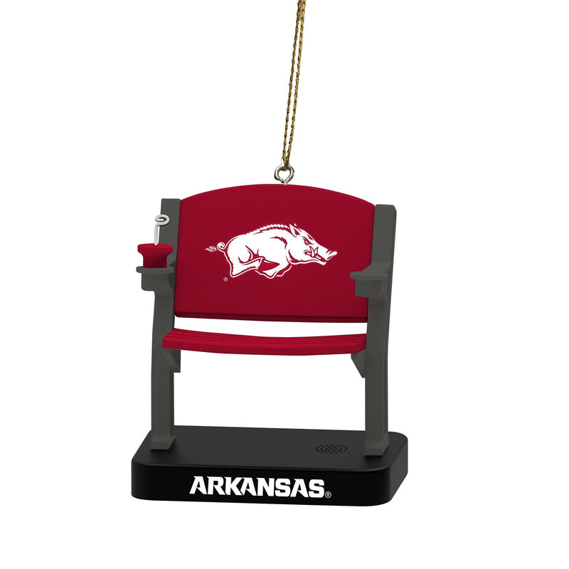 Stadium Seat Ornament, University of Arkansas