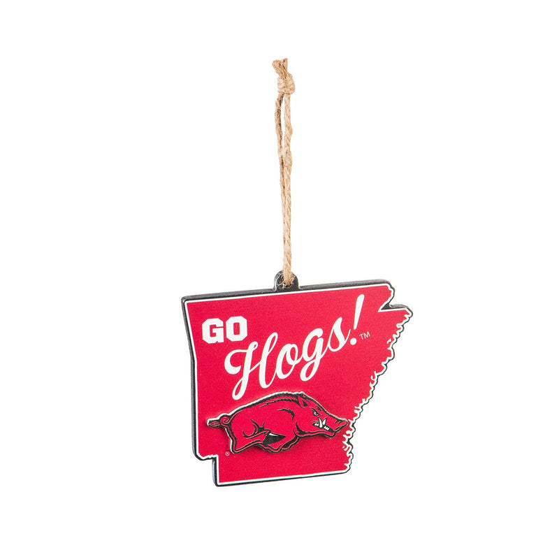 University of Arkansas, State Ornament,3ot911state