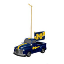 University Of Michigan Rally Truck Ornament