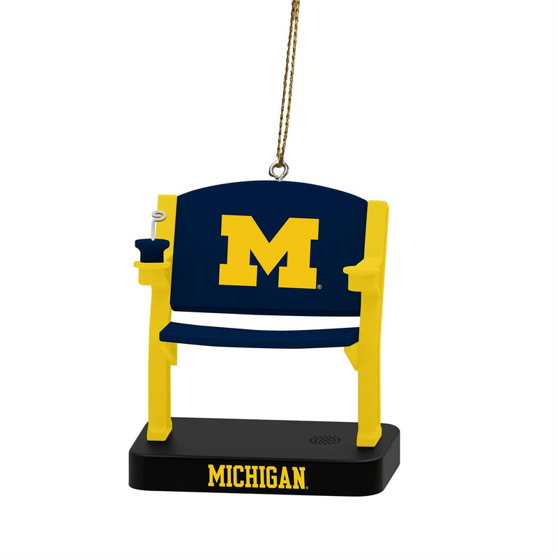 Stadium Seat Ornament, University Of Michigan