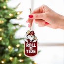 University of Alabama Gift Tag Ornament, Gnome Fan