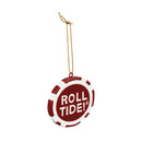 Game Chip Ornament, University of Alabama,3ot924pc