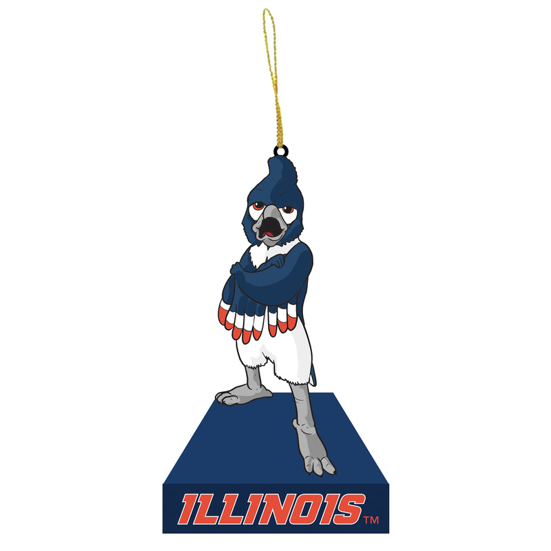 University of Illinois Mascot Ornament