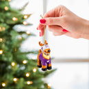 Reindeer Player Ornament, Kansas State University,3ot943rpo