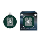 Blown Glass Ornament, Michigan State University