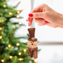 Fabric Pinecone Christmas Character Ornament,3otf228