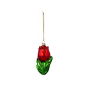 Tulip Glass Hanging Décor, 4"