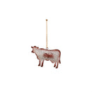 Metal Farm Animal Ornament