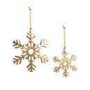 Metal Snowflake Ornament Set,3otm409