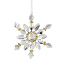 Season to Sparkle Ornament Snowflake with Gems Metal and Acrylic, 6"H