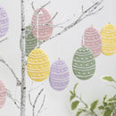 2.5" Egg Shaped Hanging D√©cor, 4 Asst.