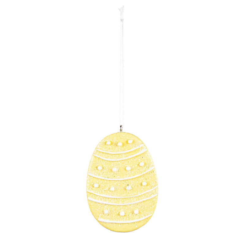 2.5" Egg Shaped Hanging D√©cor, 4 Asst.