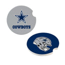 Dallas Cowboys Car Coaster Set, 2pc