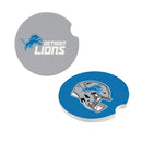 Detroit Lions Car Coaster Set, 2pc
