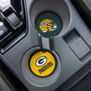 Green Bay Packers Car Coaster Set, 2pc