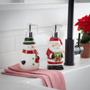 Ceramic Soap Dispenser, Reindeer/Santa/Snowman,3sdc004