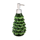 Shades of Green Soap Dispenser Ceramic Tree