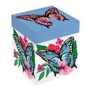 17oz. Stemless Figurine Glass w/ Gift Box, Butterfly,3sl1080