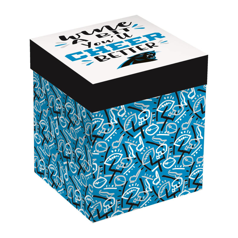 Carolina Panthers, 17oz Boxed Stemless Wine