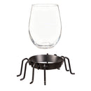 17oz Stemless Glass w/ Spider Cup Holder and Gift Box, Keep the Candy I'll Take the Wine,3sl623