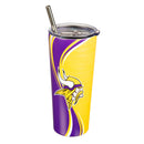 Stainless Steel Tumbler, 20oz, Minnesota Vikings