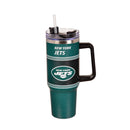 40oz Stainless Steel Mega Cup w/ Straw, New York Jets,3ss3821cc