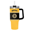 40oz Stainless Steel Canyon Cup w/ Straw, Boston Bruins