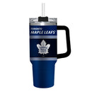 40oz Stainless Steel Mega Cup w/ Straw, Toronto Maple Leafs,3ss4376cc