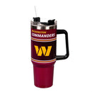 40oz Stainless Steel Canyon Cup w/ Straw, Washington Commanders