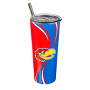 Stainless Steel Tumbler, 20oz, University of Kansas,3ss996t