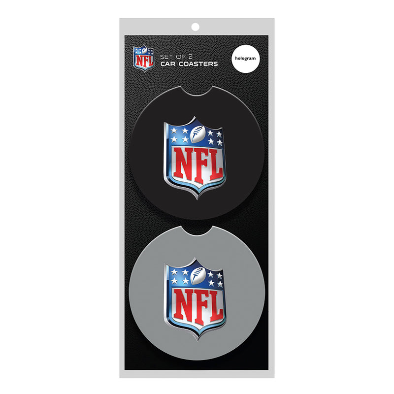 Las Vegas Raiders Car Coaster Set, 2pc