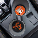 Baltimore Orioles Car Coaster Set, 2pc