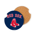 Boston Red Sox Car Coaster Set, 2pc