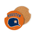Houston Astros Car Coaster Set, 2pc