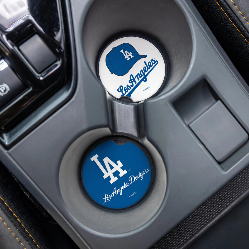 Los Angeles Dodgers Car Coaster Set, 2pc