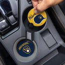 Milwaukee Brewers Car Coaster Set, 2pc