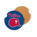 Philadelphia Phillies Car Coaster Set, 2pc
