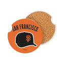 San Francisco Giants Car Coaster Set, 2pc