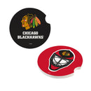 Chicago Blackhawks Car Coaster Set, 2pc