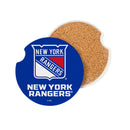 New York Rangers Car Coaster Set, 2pc