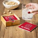 North Carolina State University Coasters and Caddy Set