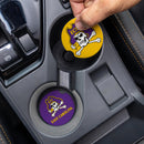 East Carolina University Car Coaster Set, 2pc