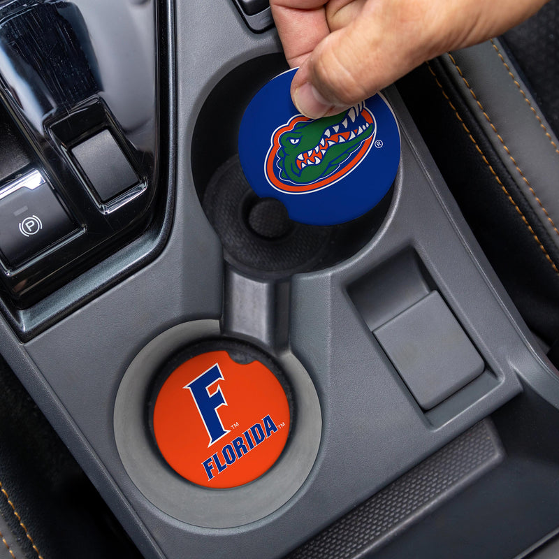 University of Florida Car Coaster Set, 2pc