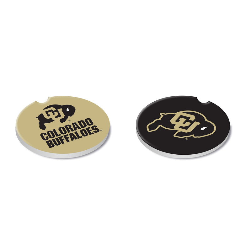 University of Colorado Car Coaster Set, 2pc