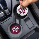 Texas A&M Car Coaster Set, 2pc