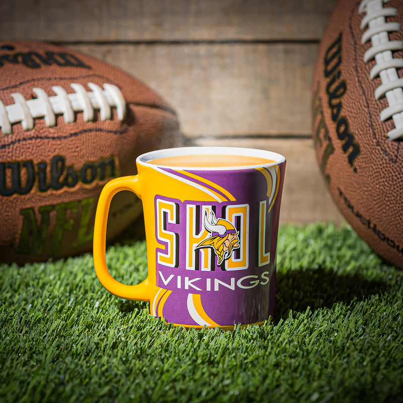 Minnesota Vikings, 14oz Ceramic Cup of Awesome with Matching Box